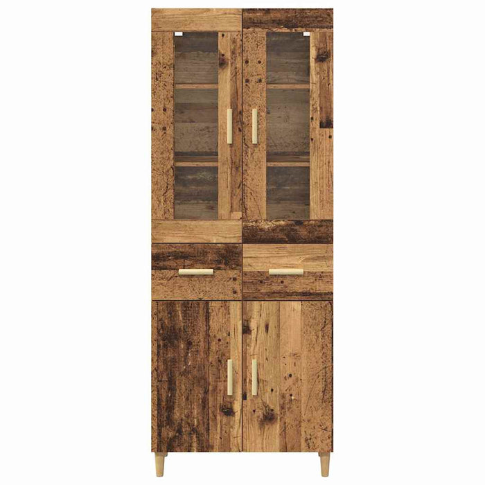 Bufet cu sertar Lemn Vechi 69,5 x 34 x 180 cm Lemn compozit - WALTI WALTI