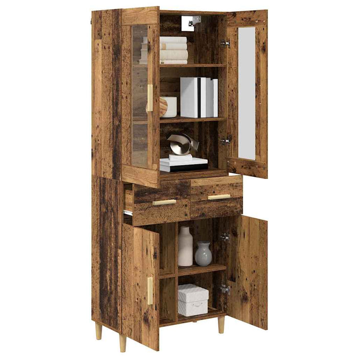Bufet cu sertar Lemn Vechi 69,5 x 34 x 180 cm Lemn compozit - WALTI WALTI
