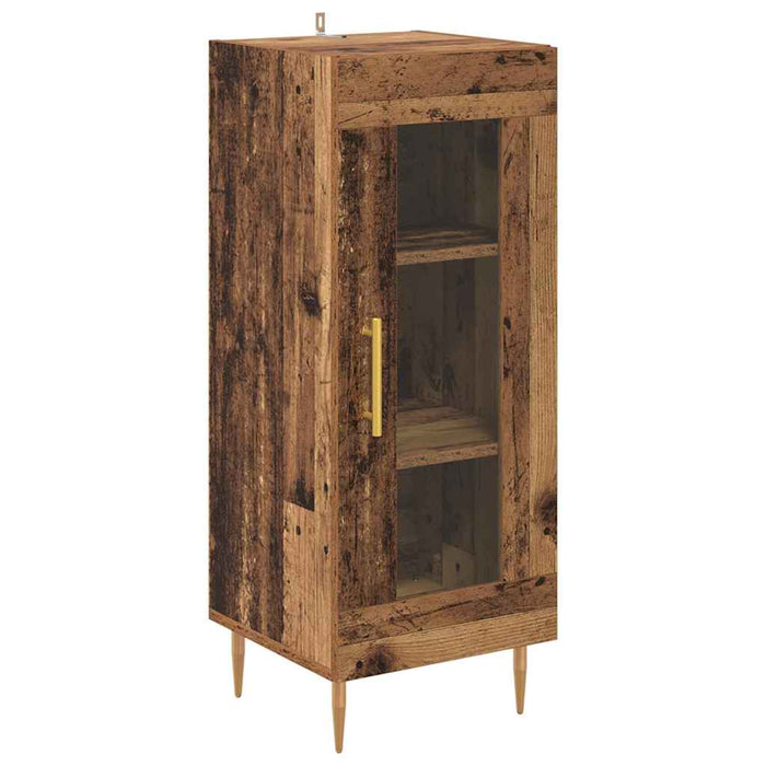 Bufet Lemn Vechi 34,5 x 34 x 180 cm Lemn compozit - WALTI WALTI