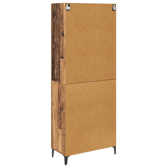 Bufet Pe perete Lemn Vechi 69,5 x 34 x 180 cm Lemn compozit - WALTI WALTI