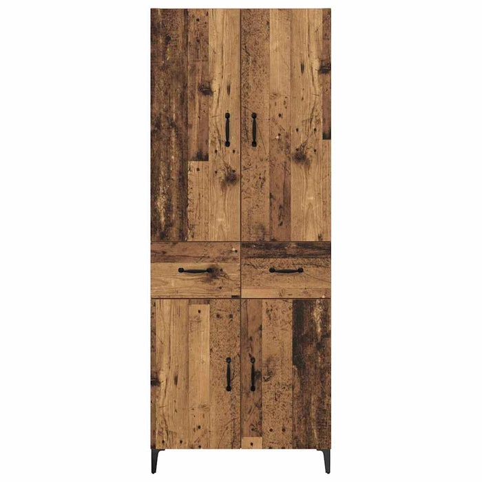 Bufet Pe perete Lemn Vechi 69,5 x 34 x 180 cm Lemn compozit - WALTI WALTI