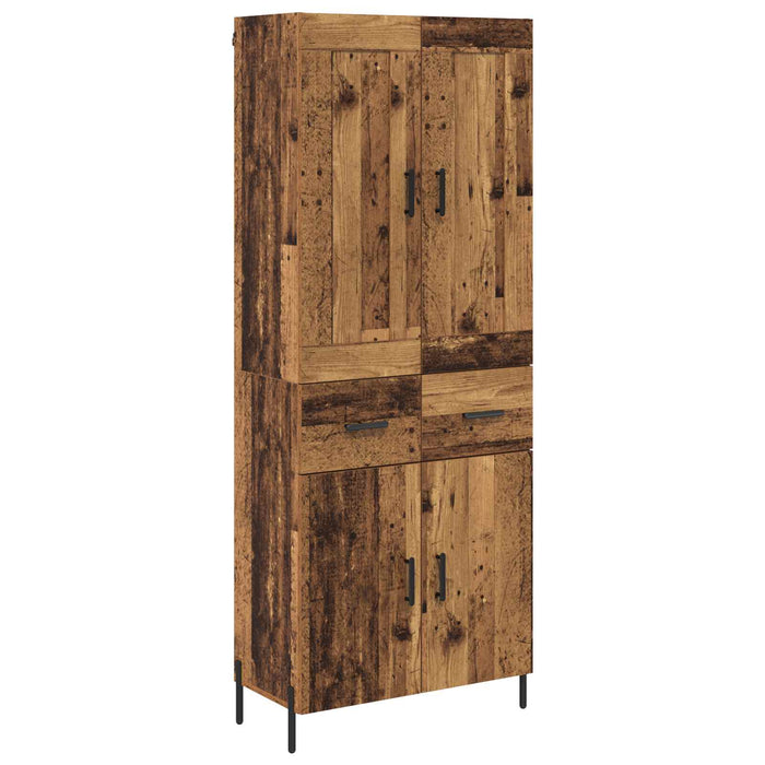 Bufet 2 pcs Lemn Vechi Lemn compozit - WALTI WALTI