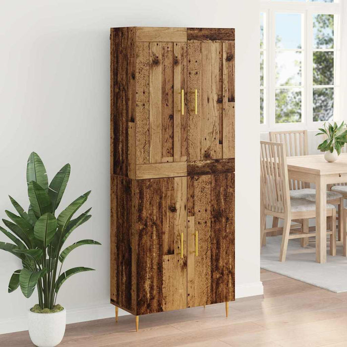 Bufet Lemn Vechi 69,5 x 34 x 180 cm Lemn compozit - WALTI WALTI