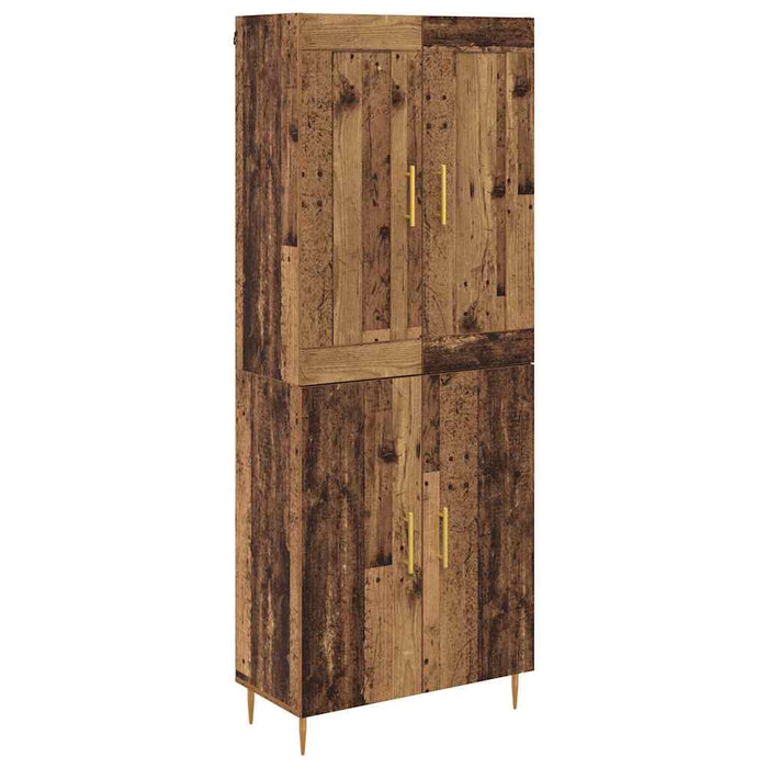 Bufet Lemn Vechi 69,5 x 34 x 180 cm Lemn compozit - WALTI WALTI
