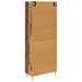 Bufet Pe perete Lemn Vechi 69,5 x 34 x 180 cm Lemn compozit - WALTI WALTI