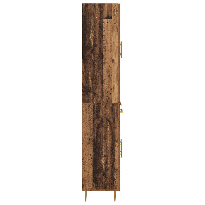 Bufet Pe perete Lemn Vechi 69,5 x 34 x 180 cm Lemn compozit - WALTI WALTI