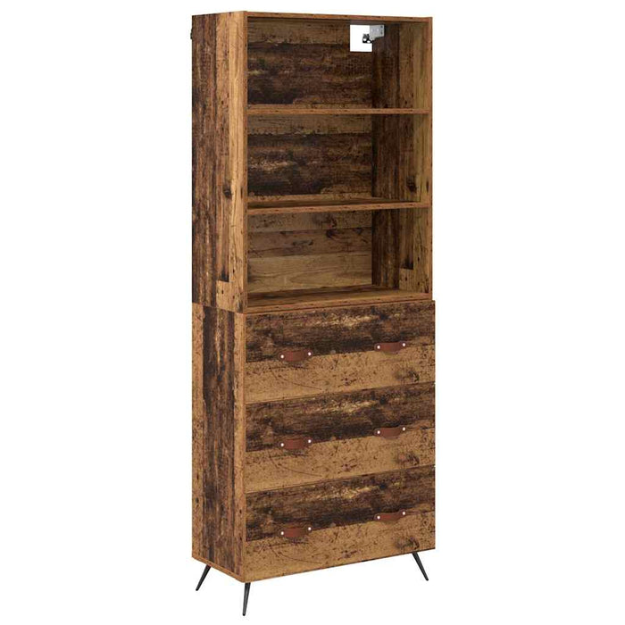 Bufet cu sertar Lemn Vechi 69,5 x 34 x 180 cm Lemn compozit - WALTI WALTI