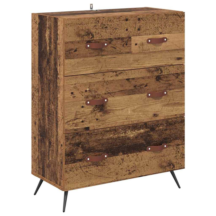 Bufet cu sertar Lemn Vechi 69,5 x 34 x 180 cm Lemn compozit - WALTI WALTI