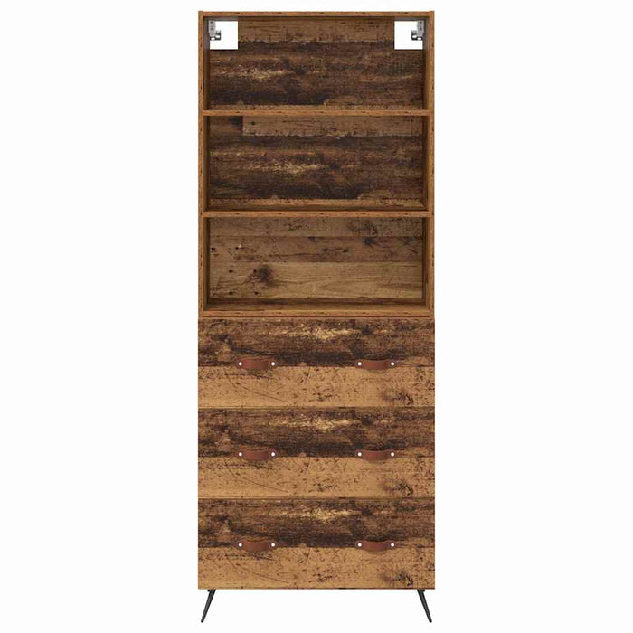 Bufet cu sertar Lemn Vechi 69,5 x 34 x 180 cm Lemn compozit - WALTI WALTI