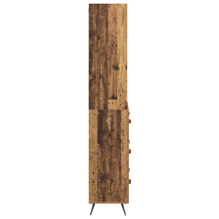 Bufet cu sertar Lemn Vechi 69,5 x 34 x 180 cm Lemn compozit - WALTI WALTI
