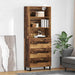 Bufet cu sertar 2 pcs Lemn vechi Lemn compozit - WALTI WALTI