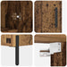 Bufet Pe perete Lemn Vechi 69,5 x 34 x 180 cm Lemn compozit - WALTI WALTI