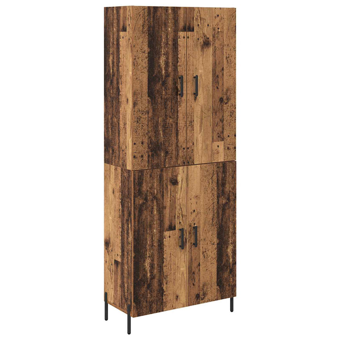 Bufet Pe perete Lemn Vechi 69,5 x 34 x 180 cm Lemn compozit - WALTI WALTI