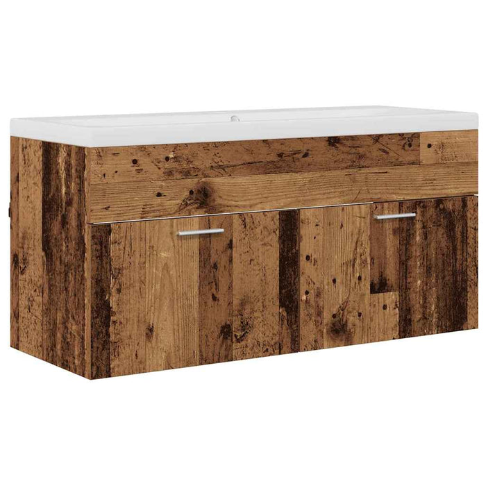 Dulap de Baie Lemn Vechi 100 x 38,5 x 46 cm Lemn compozit - WALTI WALTI