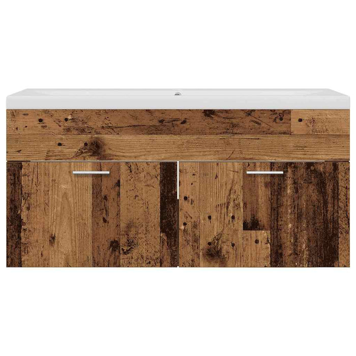 Dulap de Baie Lemn Vechi 100 x 38,5 x 46 cm Lemn compozit - WALTI WALTI