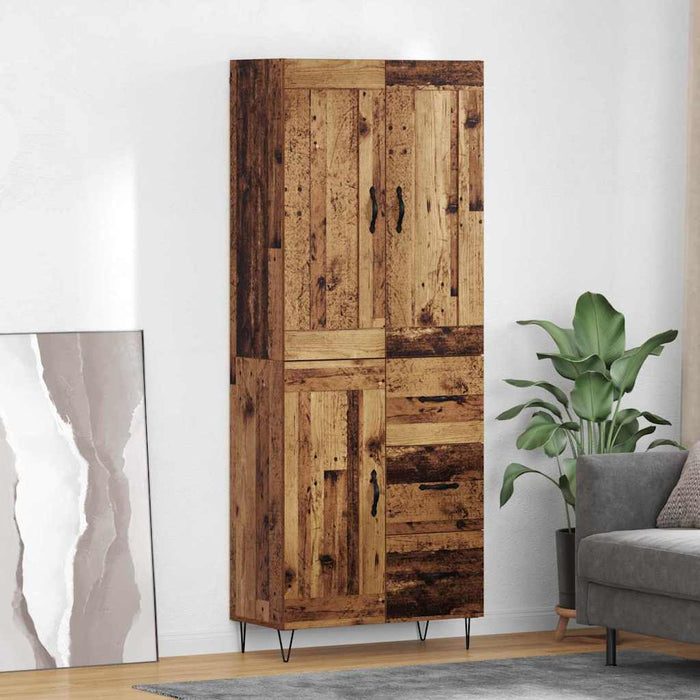 Bufet cu sertar Lemn Vechi 69,5 x 34 x 180 cm Lemn compozit - WALTI WALTI