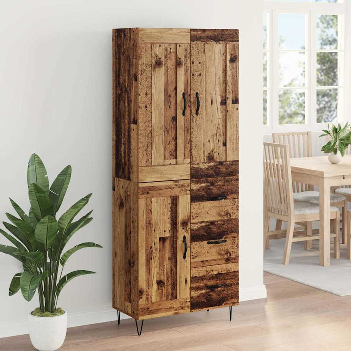 Bufet cu sertar Lemn Vechi 69,5 x 34 x 180 cm Lemn compozit - WALTI WALTI
