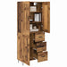 Bufet cu sertar Lemn Vechi 69,5 x 34 x 180 cm Lemn compozit - WALTI WALTI