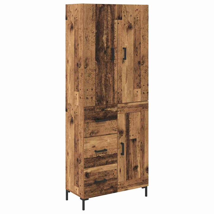 Bufet Pe perete Lemn Vechi 69,5 x 34 x 180 cm Lemn compozit - WALTI WALTI