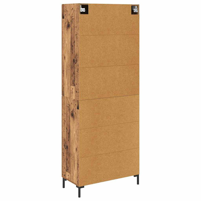 Bufet Pe perete Lemn Vechi 69,5 x 34 x 180 cm Lemn compozit - WALTI WALTI