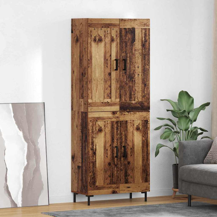 Bufet Lemn Vechi 69,5 x 34 x 180 cm Lemn compozit - WALTI WALTI