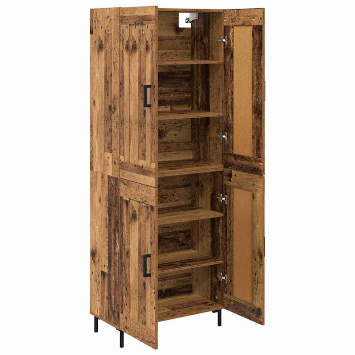 Bufet Lemn Vechi 69,5 x 34 x 180 cm Lemn compozit - WALTI WALTI