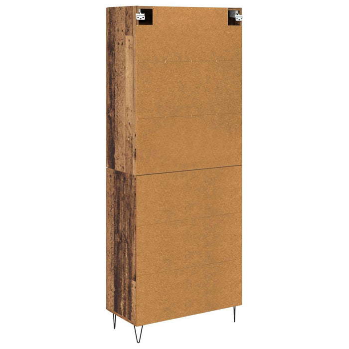 Bufet Lemn Vechi 69,5 x 34 x 180 cm Lemn compozit - WALTI WALTI