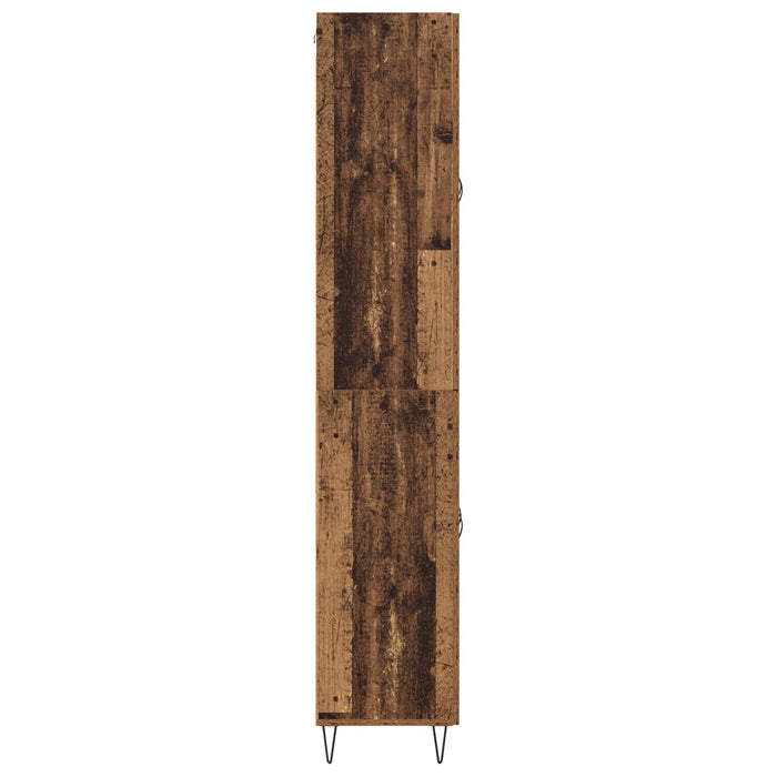 Bufet Lemn Vechi 69,5 x 34 x 180 cm Lemn compozit - WALTI WALTI