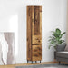 Bufet cu sertar Lemn Vechi 34,5 x 34 x 180 cm Lemn compozit - WALTI WALTI