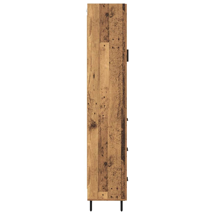 Bufet cu sertar Lemn Vechi 34,5 x 34 x 180 cm Lemn compozit - WALTI WALTI