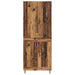 Bufet Lemn Vechi 69,5 x 34 x 180 cm Lemn Stratificat și Sticlă - WALTI WALTI