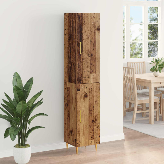 Bufet 2 pcs Lemn Vechi Lemn compozit - WALTI WALTI