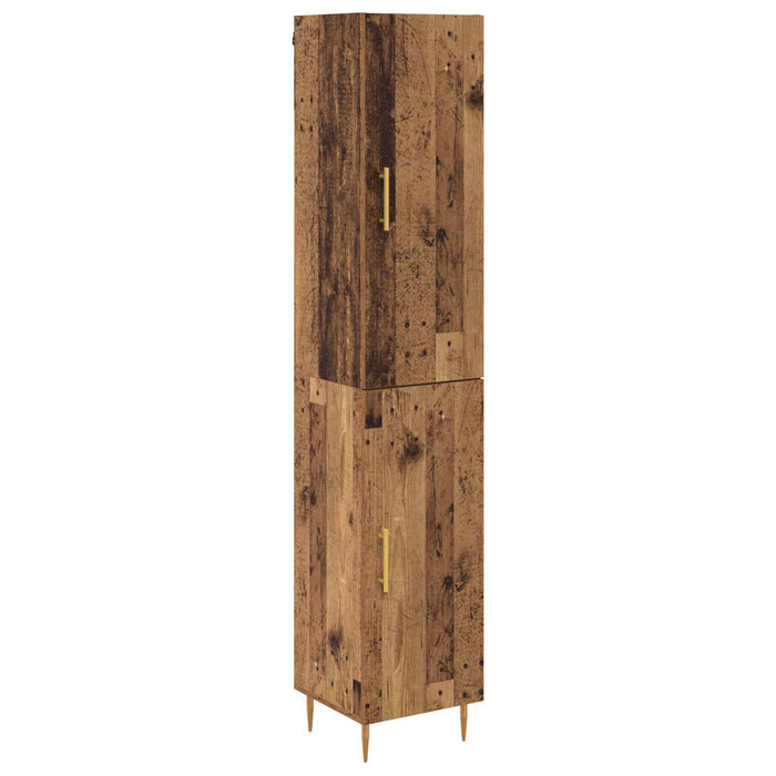 Bufet 2 pcs Lemn Vechi Lemn compozit - WALTI WALTI