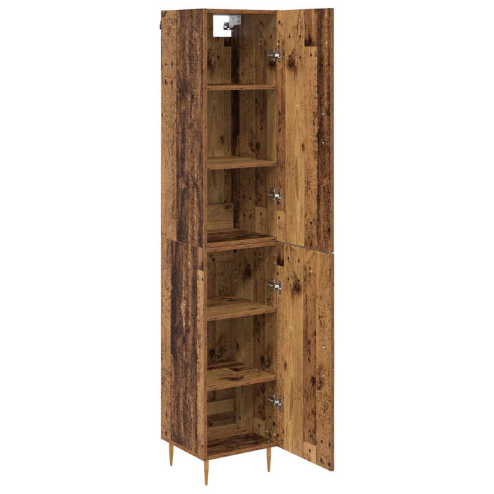 Bufet 2 pcs Lemn Vechi Lemn compozit - WALTI WALTI
