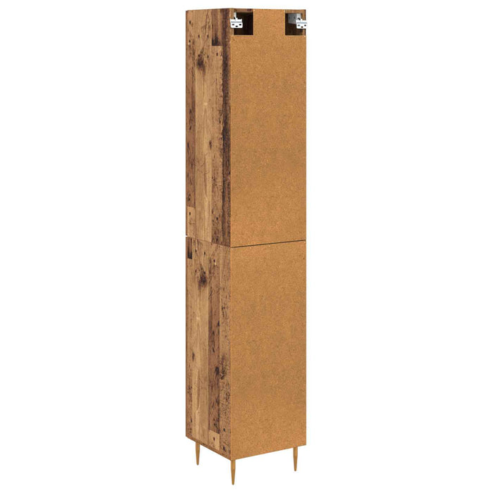 Bufet 2 pcs Lemn Vechi Lemn compozit - WALTI WALTI