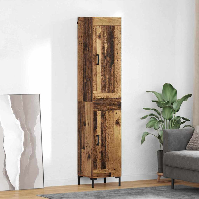 Bufet Lemn Vechi 34,5 x 34 x 180 cm Lemn compozit - WALTI WALTI