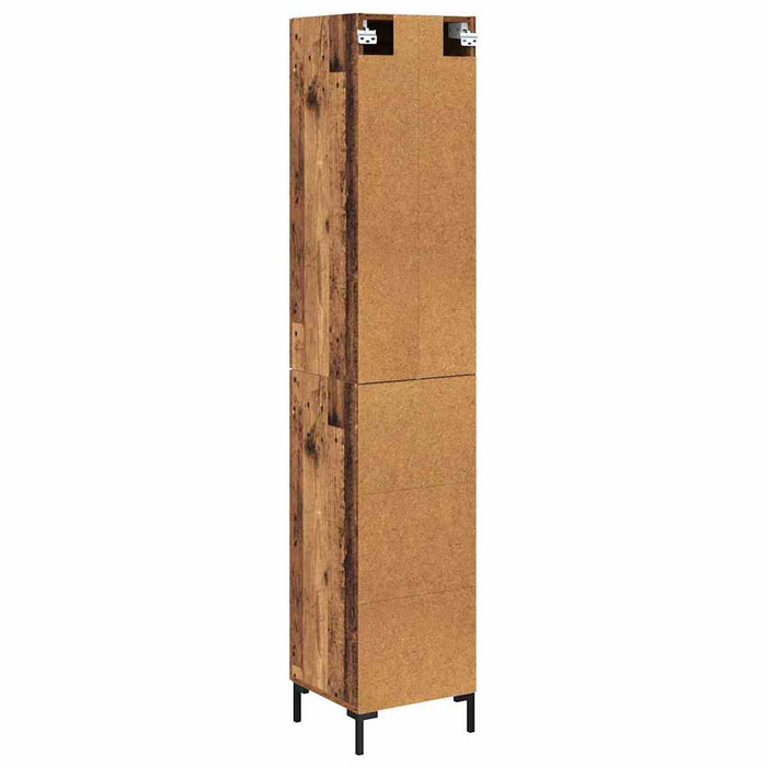 Bufet Lemn Vechi 34,5 x 34 x 180 cm Lemn compozit - WALTI WALTI
