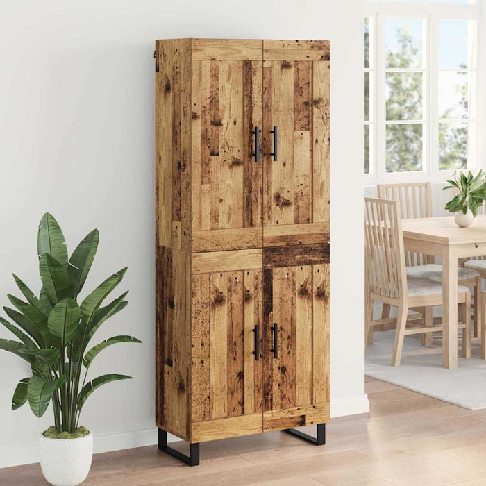 Bufet Lemn vechi 69,5 x 34 x 180 cm Lemn compozit - WALTI WALTI