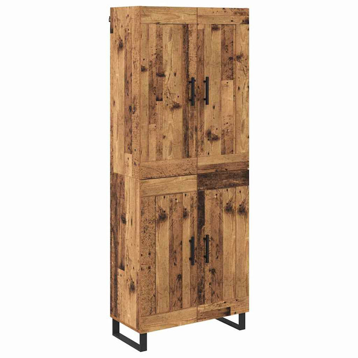 Bufet Lemn vechi 69,5 x 34 x 180 cm Lemn compozit - WALTI WALTI