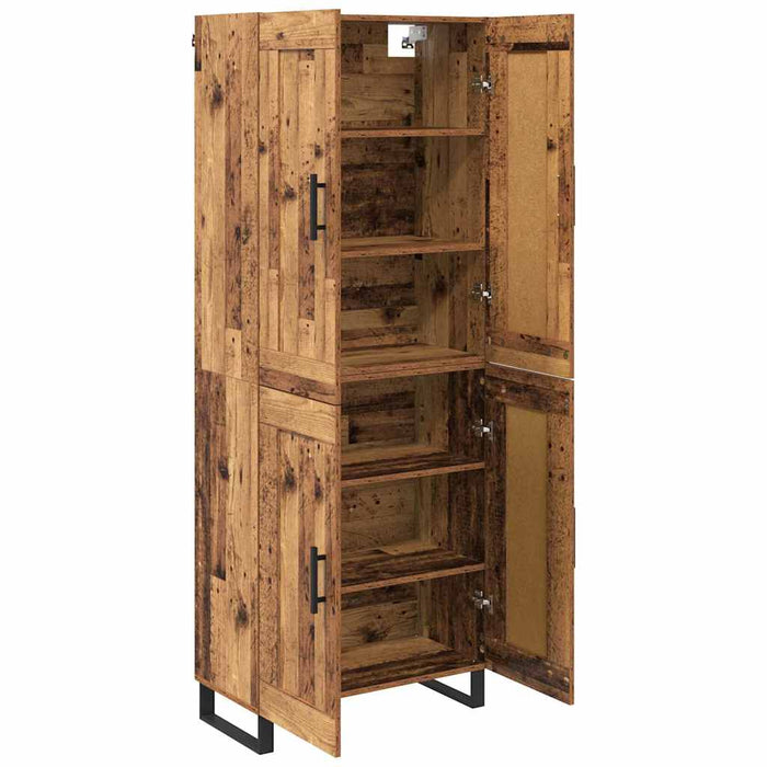 Bufet Lemn vechi 69,5 x 34 x 180 cm Lemn compozit - WALTI WALTI