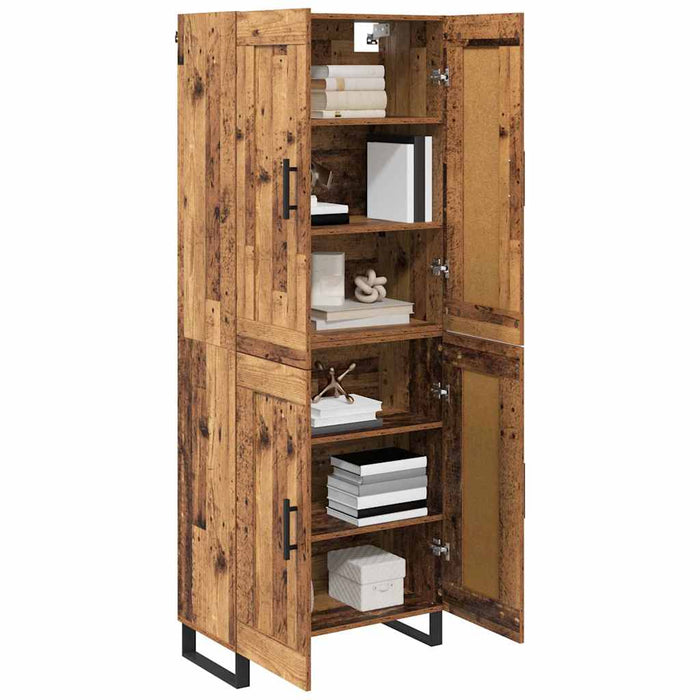 Bufet Lemn vechi 69,5 x 34 x 180 cm Lemn compozit - WALTI WALTI