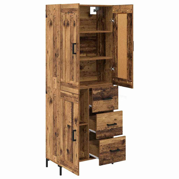 Bufet cu sertar Lemn Vechi 69,5 x 34 x 180 cm Lemn compozit - WALTI WALTI