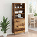 Bufet cu sertar Lemn vechi 69,5 x 34 x 180 cm Lemn compozit - WALTI WALTI