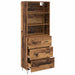 Bufet cu sertar Lemn vechi 69,5 x 34 x 180 cm Lemn compozit - WALTI WALTI