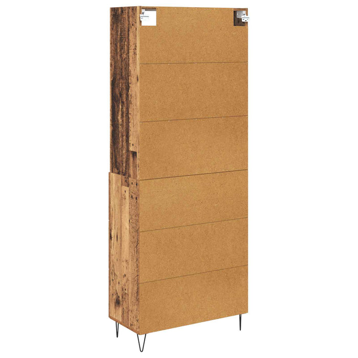 Bufet cu sertar Lemn vechi 69,5 x 34 x 180 cm Lemn compozit - WALTI WALTI