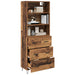 Bufet cu sertar Lemn vechi 69,5 x 34 x 180 cm Lemn compozit - WALTI WALTI