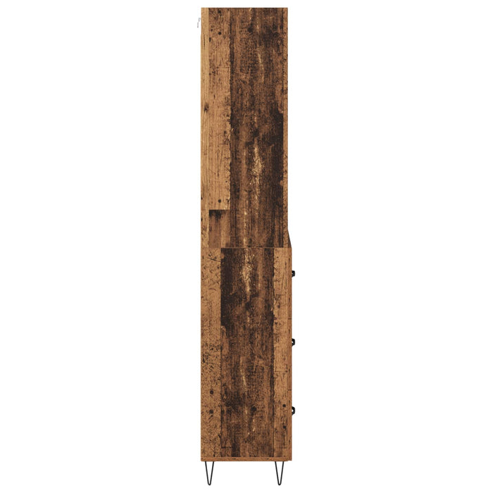 Bufet cu sertar Lemn vechi 69,5 x 34 x 180 cm Lemn compozit - WALTI WALTI