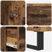 Bufet cu sertar Lemn Vechi 34,5 x 34 x 180 cm Lemn compozit - WALTI WALTI