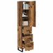 Bufet cu sertar Lemn Vechi 34,5 x 34 x 180 cm Lemn compozit - WALTI WALTI