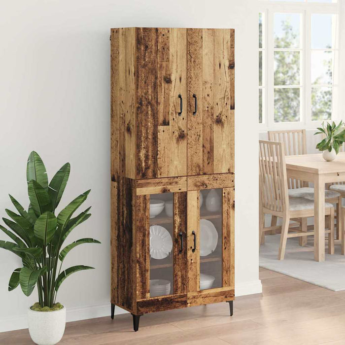 Bufet Pe perete Lemn Vechi 69,5 x 34 x 180 cm Lemn compozit - WALTI WALTI